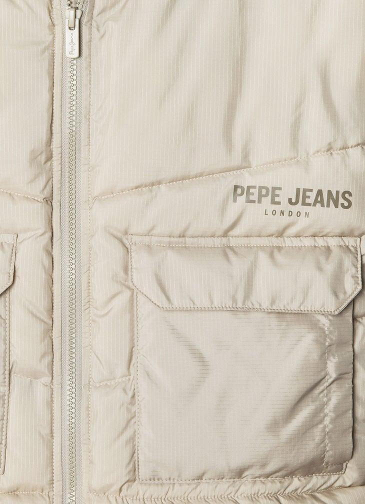 Pepe Jeans Hooded Padded Gilet