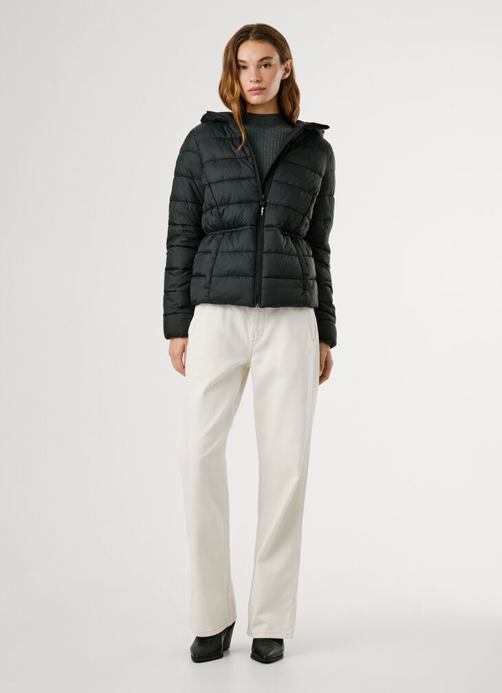 Pepe Jeans Hooded Padded Puffer Jacket