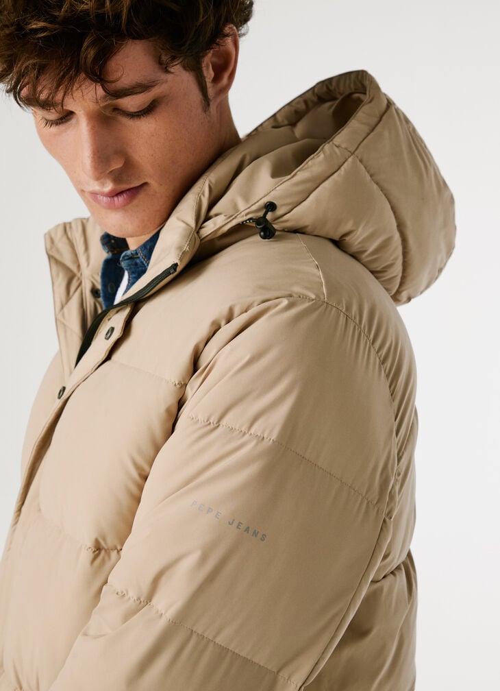 Pepe Jeans Hooded Padded Puffer Jacket