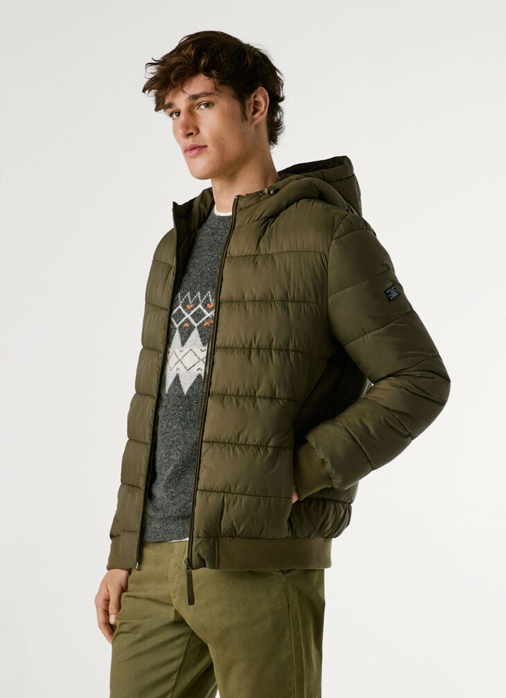 Pepe Jeans Hooded Padded Puffer Jacket