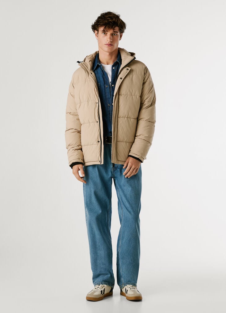 Pepe Jeans Hooded Padded Puffer Jacket