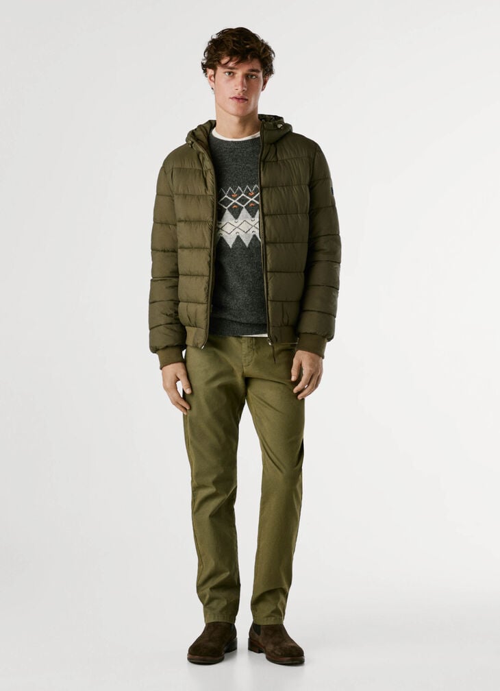 Pepe Jeans Hooded Padded Puffer Jacket