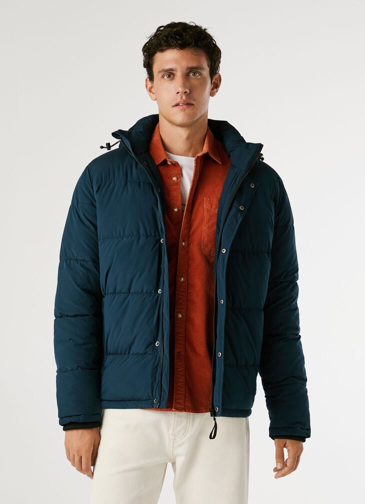 Pepe Jeans Hooded Padded Puffer Jacket