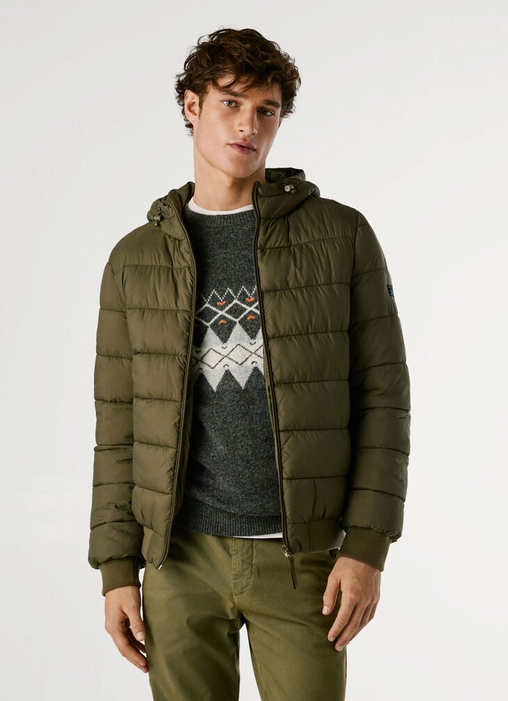 Pepe Jeans Hooded Padded Puffer Jacket