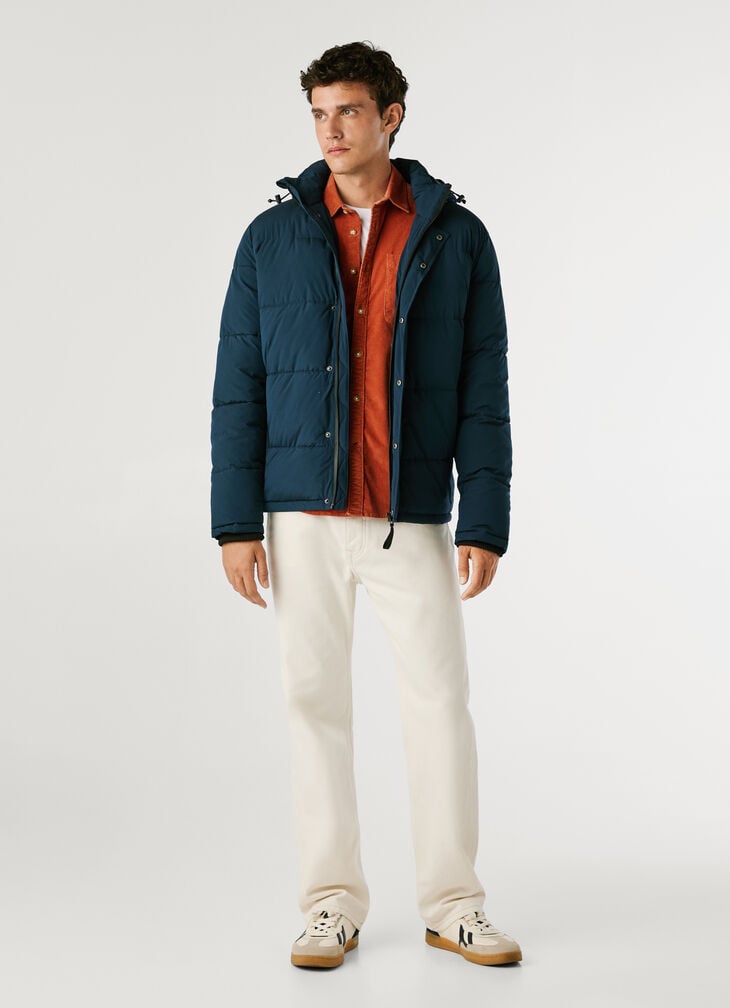 Pepe Jeans Hooded Padded Puffer Jacket