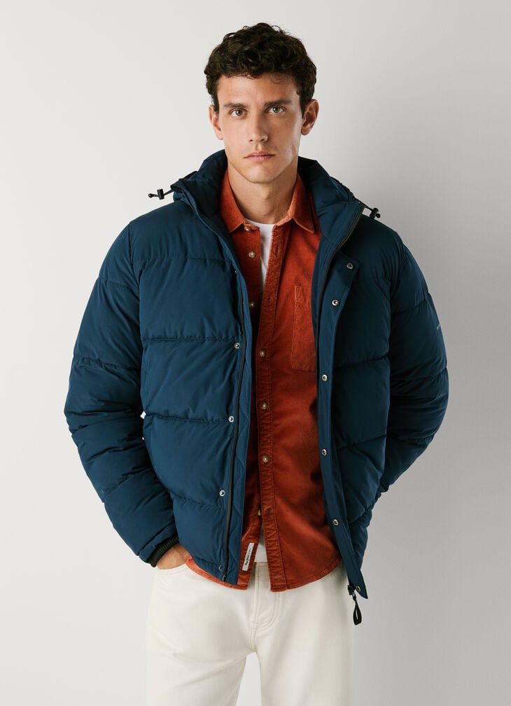 Pepe Jeans hooded padded puffer jacket