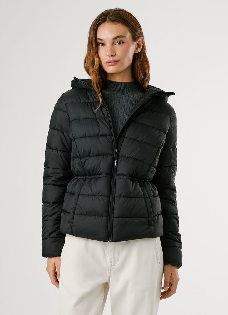 Pepe Jeans Hooded Padded Puffer Jacket