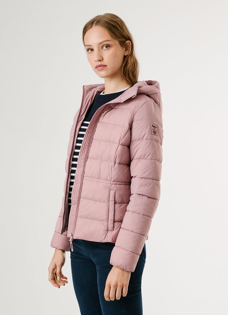 Pepe Jeans Hooded Padded Puffer Jacket