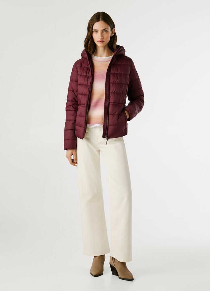 Pepe Jeans Hooded Padded Puffer Jacket