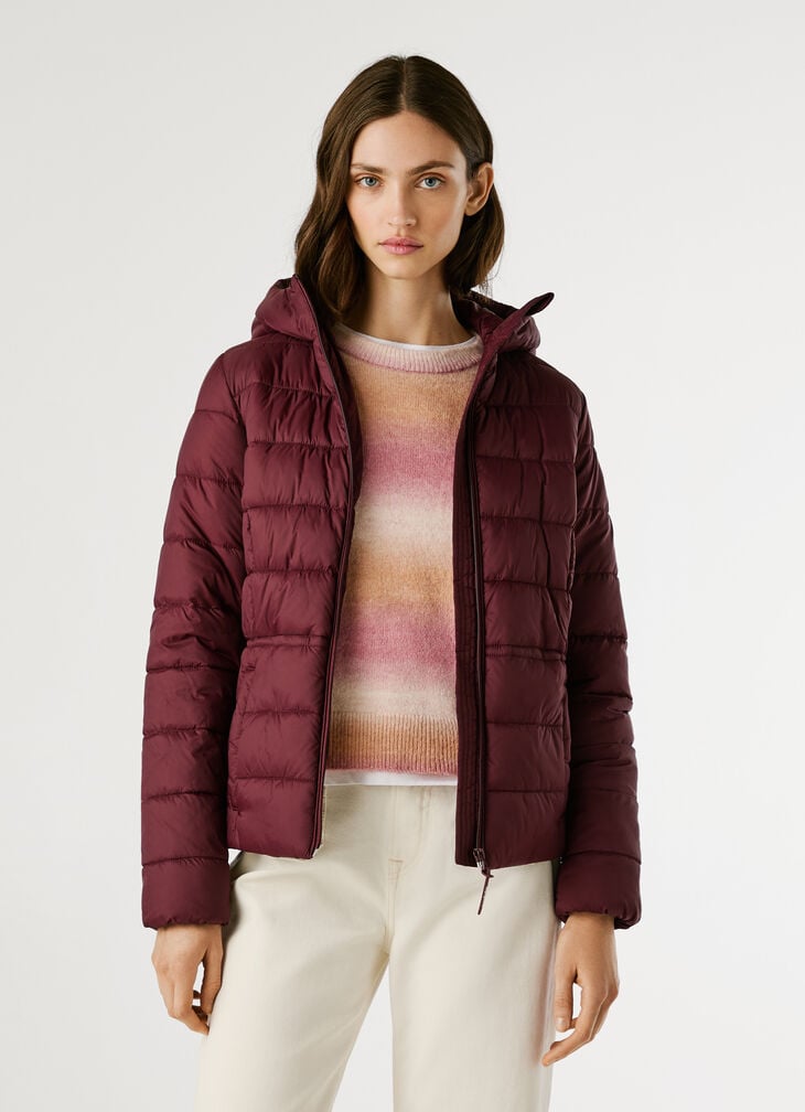 Pepe Jeans Hooded Padded Puffer Jacket