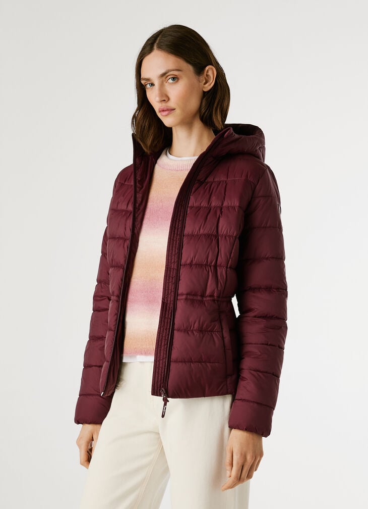 Pepe Jeans Hooded Padded Puffer Jacket