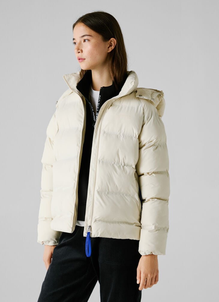 Pepe Jeans Hooded Padded Puffer Jacket