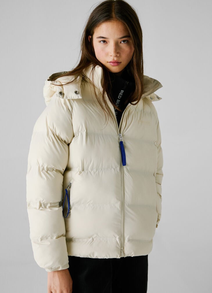 Pepe Jeans hooded padded puffer jacket