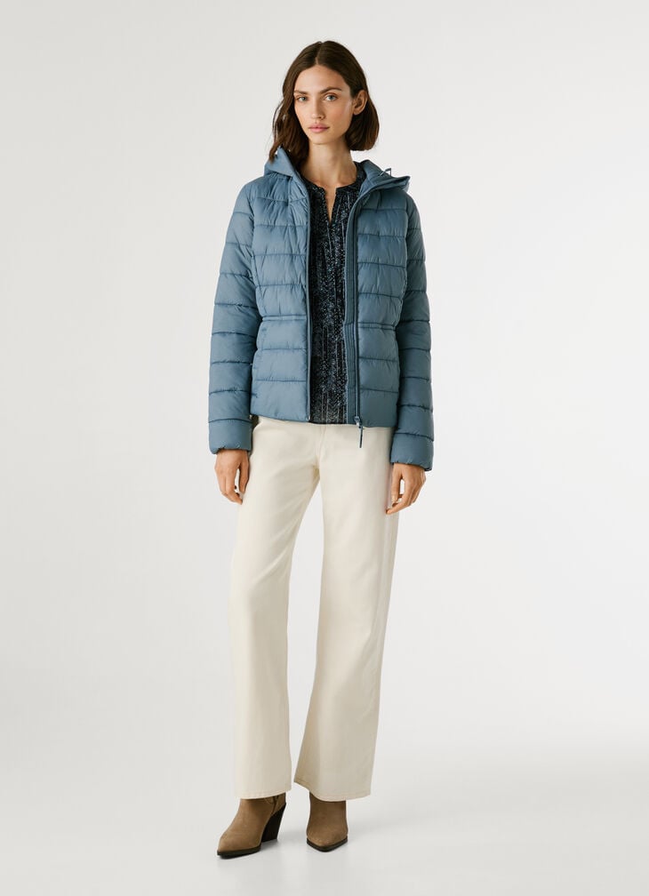 Pepe Jeans Hooded Padded Puffer Jacket
