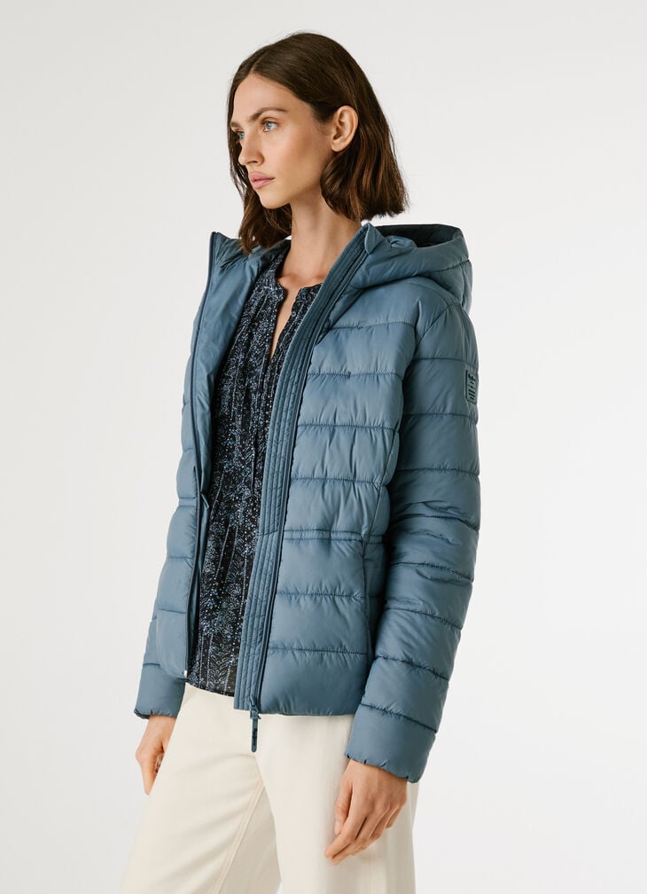 Pepe Jeans Hooded Padded Puffer Jacket