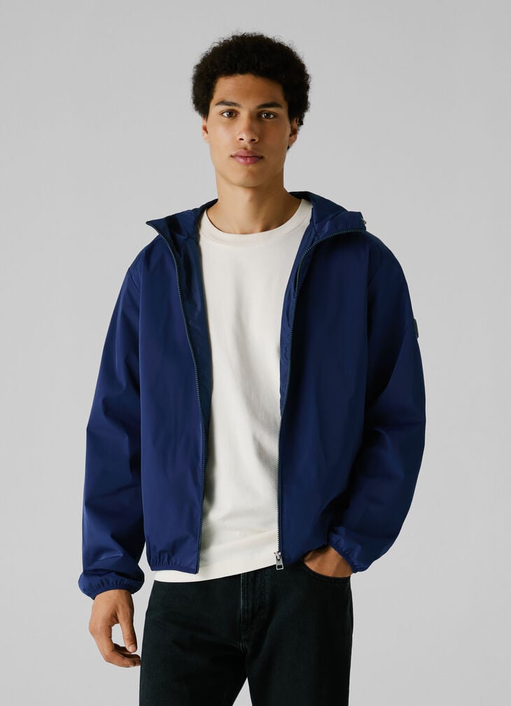 Pepe Jeans Hooded Windbreaker Jacket