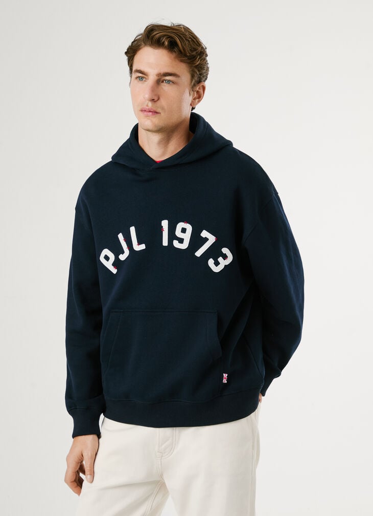 Pepe Jeans Hoodie With Logo Pjl 1973
