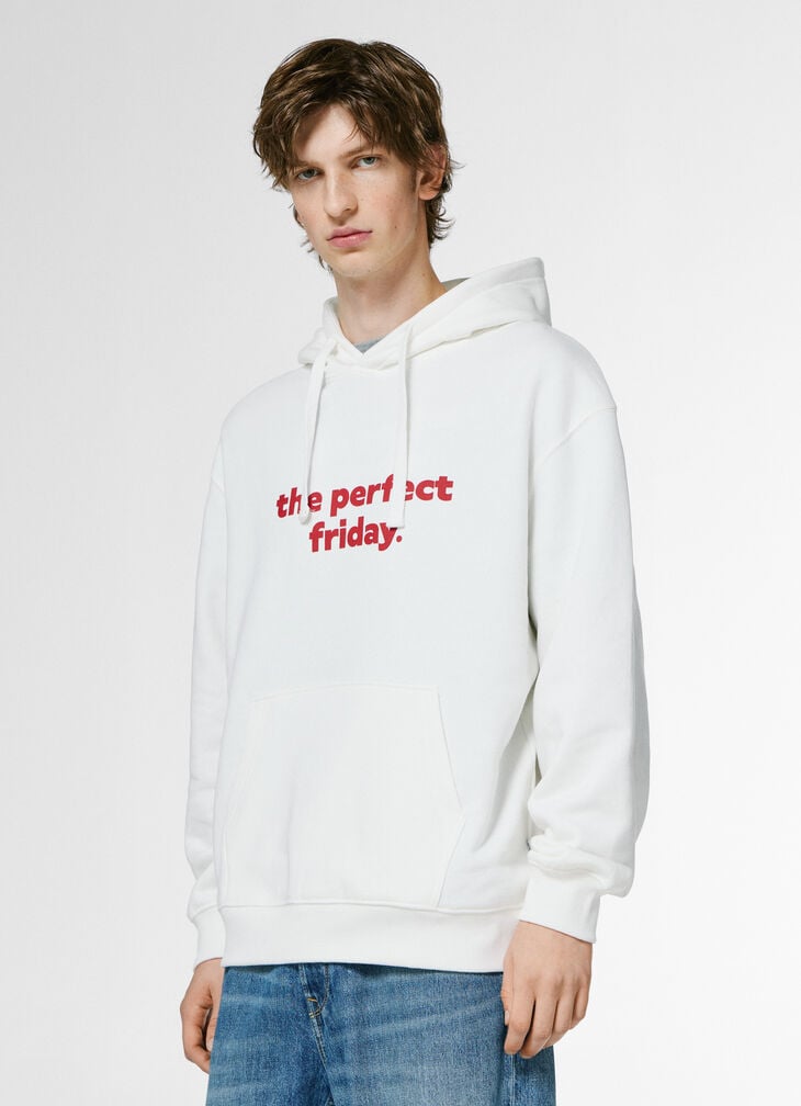 Pepe Jeans Hoodie With Printed Text