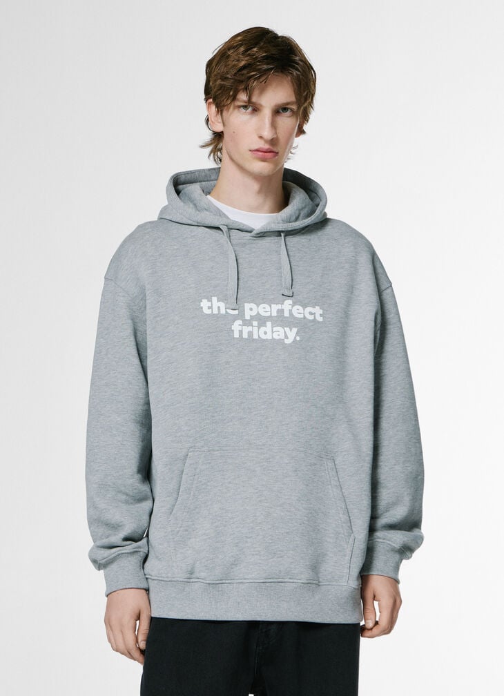 Pepe Jeans Hoodie With Printed Text