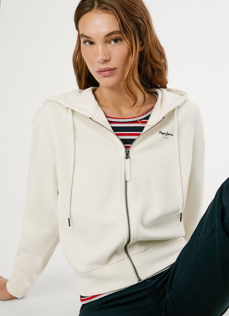 Pepe Jeans hoodie with zip