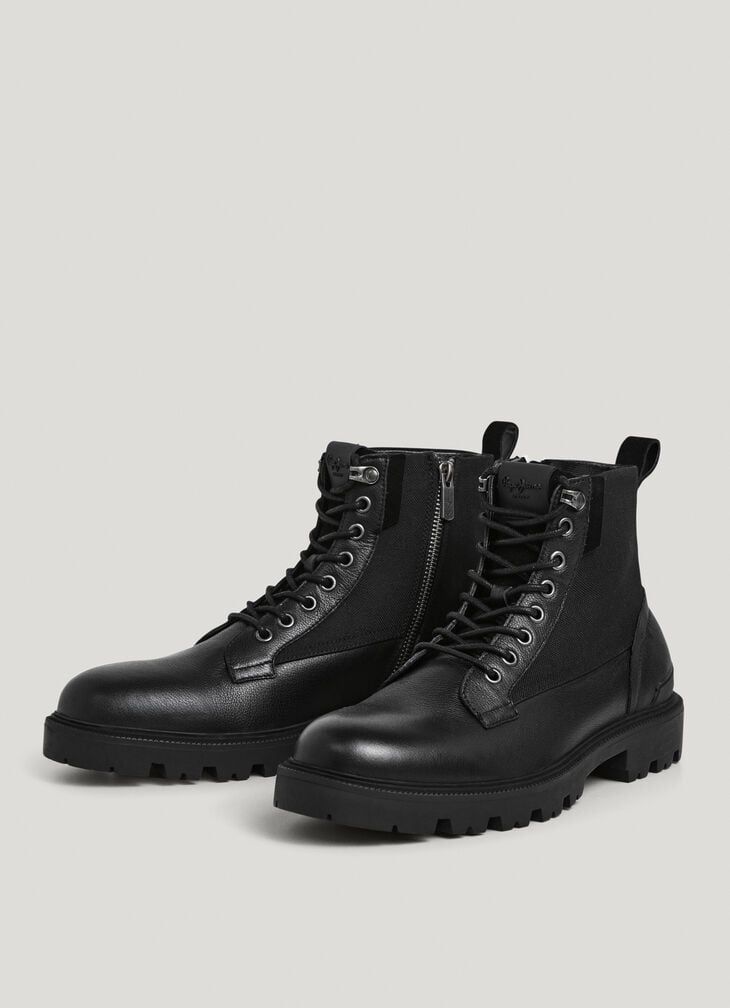 Pepe Jeans Lace-up Fastening Boots