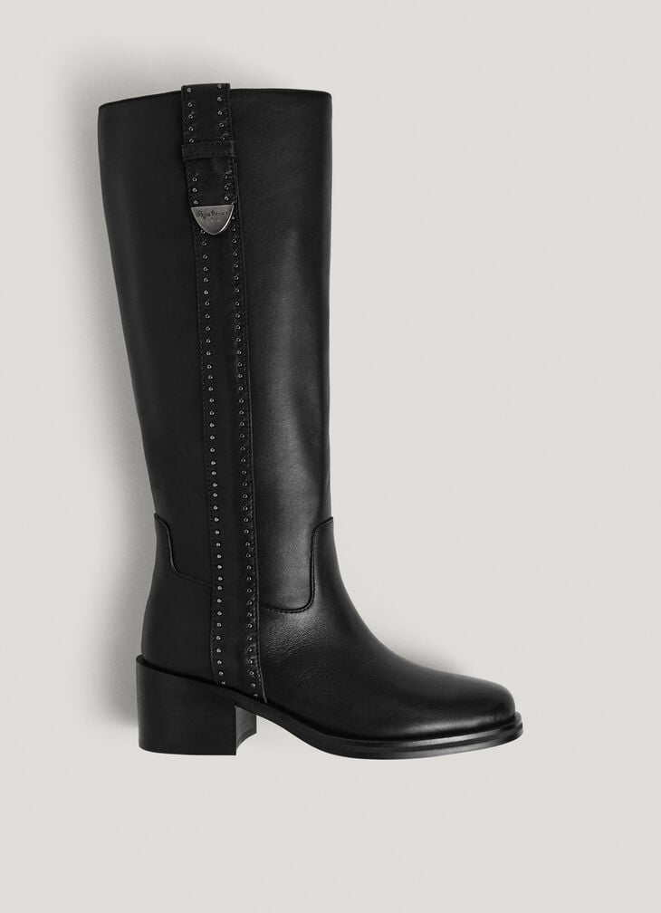 Pepe Jeans Leather Boots