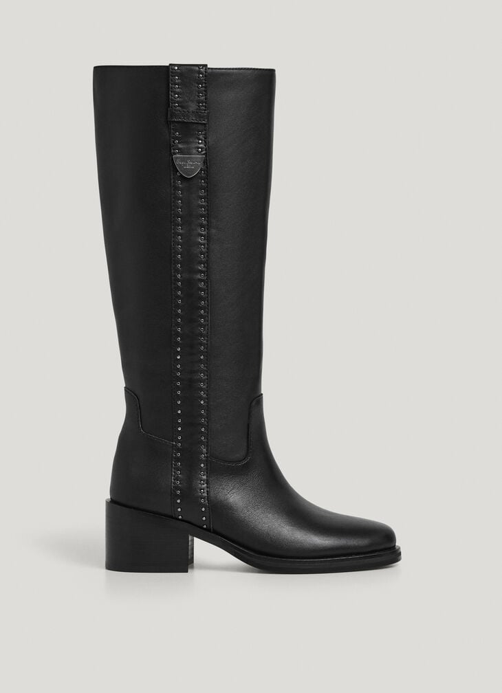 Pepe Jeans leather boots