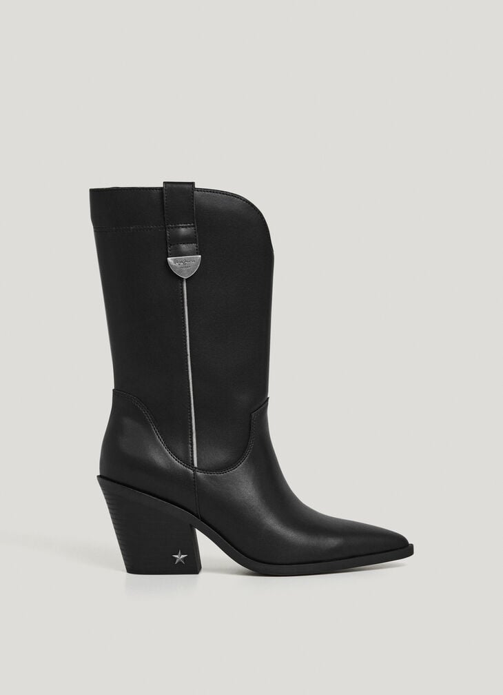 Pepe Jeans leather boots