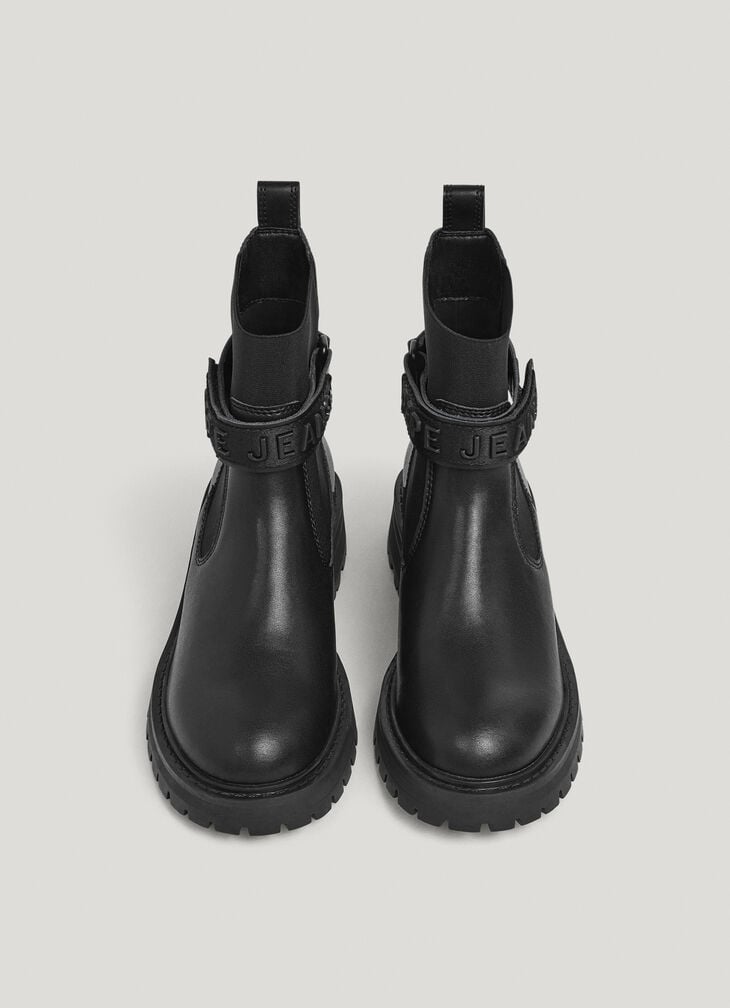 Pepe Jeans Leather Chelsea Boots