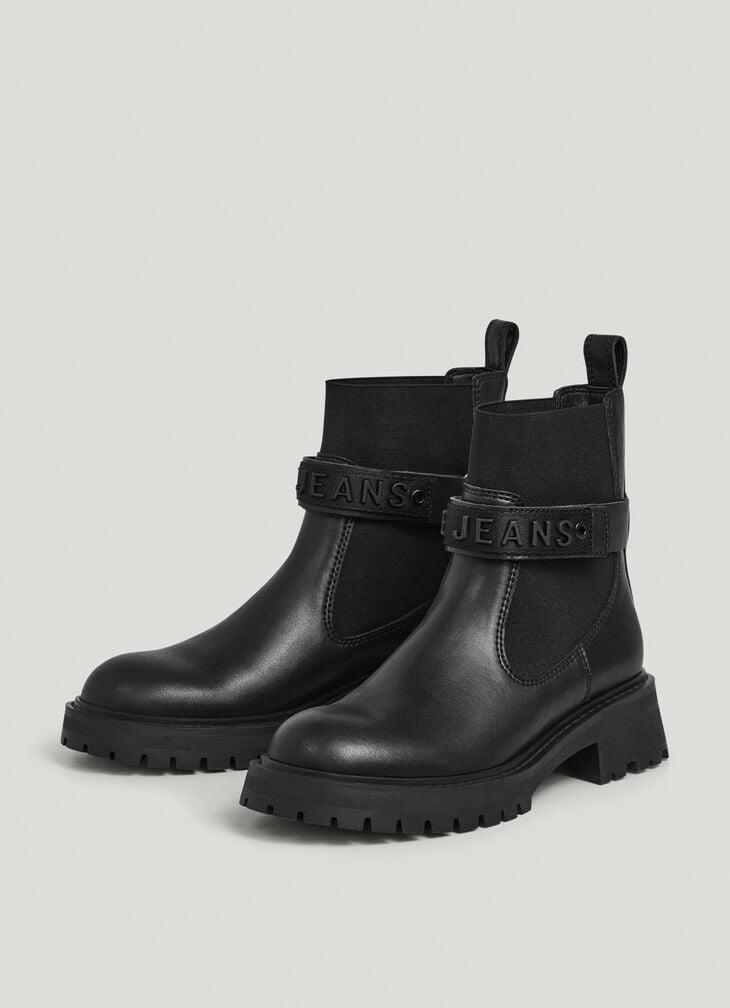 Pepe Jeans Leather Chelsea Boots
