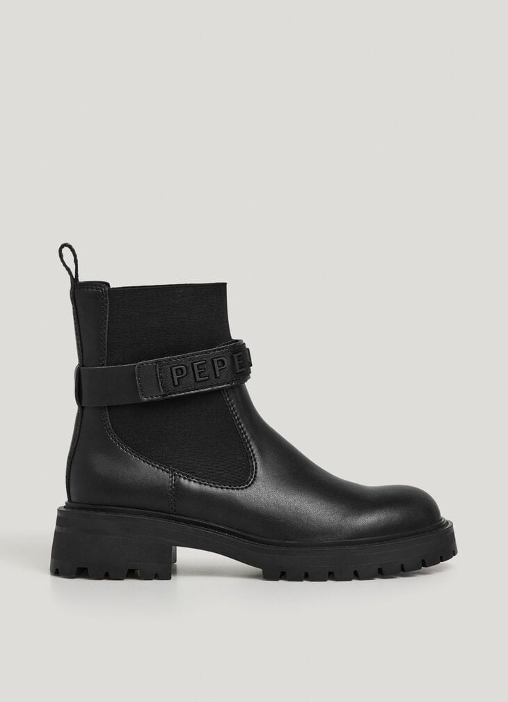 Pepe Jeans leather chelsea boots