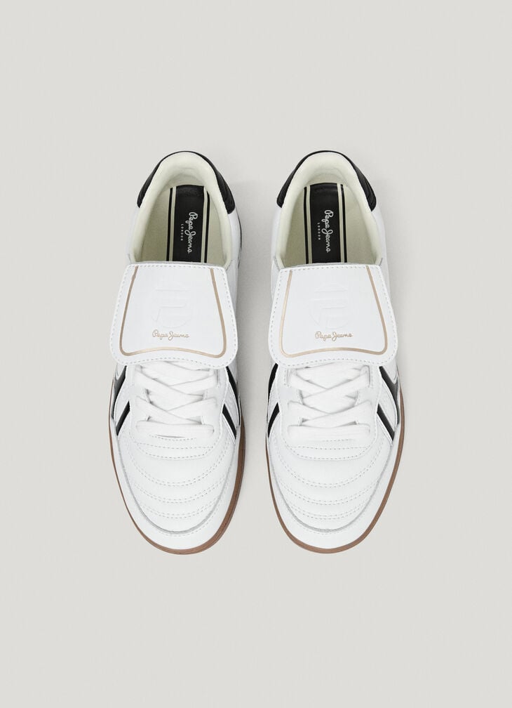 Pepe Jeans Leather Cupsole Sole Trainers