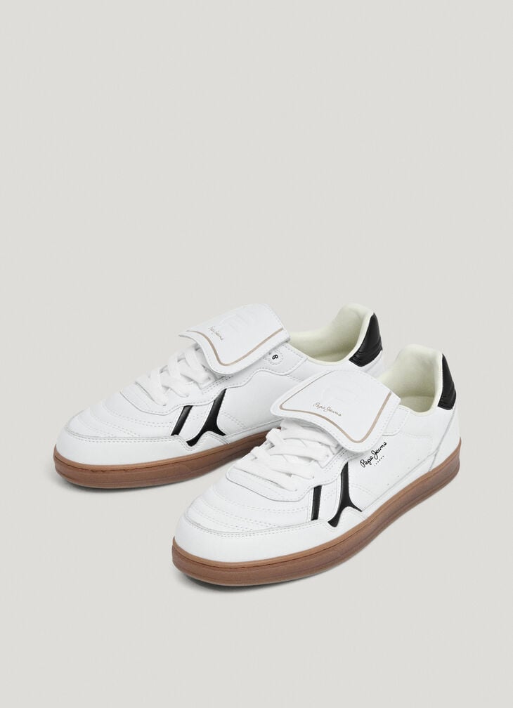 Pepe Jeans Leather Cupsole Sole Trainers
