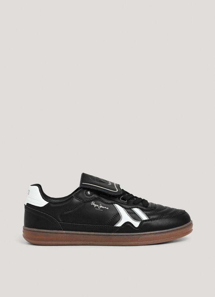 Pepe Jeans leather cupsole sole trainers