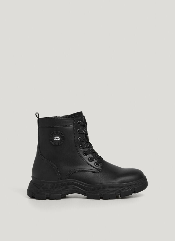 Pepe Jeans leather effect boots
