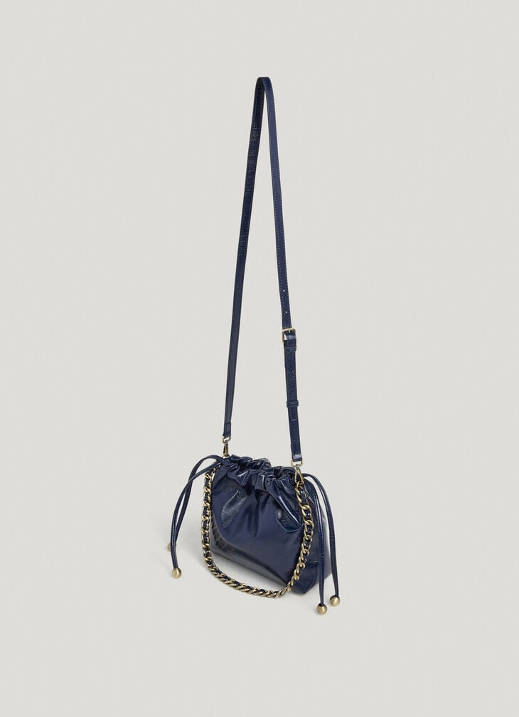 Pepe Jeans Leather Effect Hobo Bag