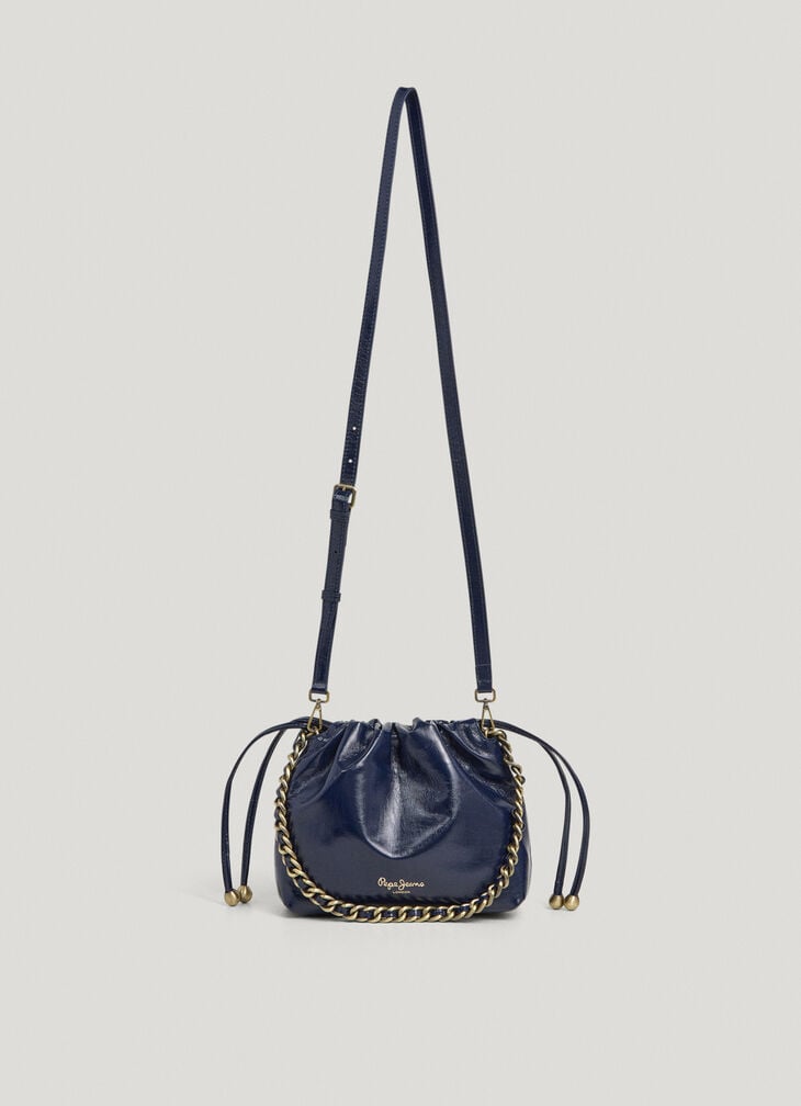 Pepe Jeans Leather Effect Hobo Bag