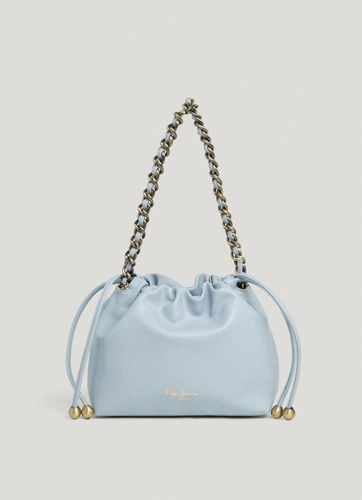 Pepe Jeans Leather Effect Hobo Bag