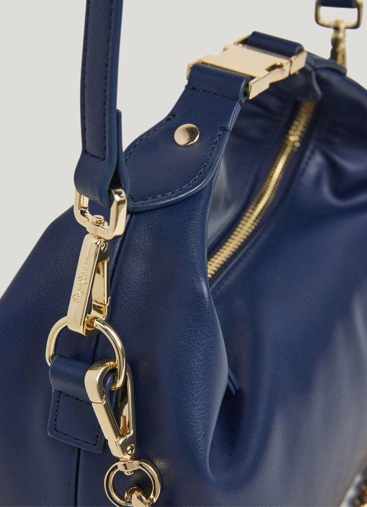 Pepe Jeans Leather Effect Hobo Bag