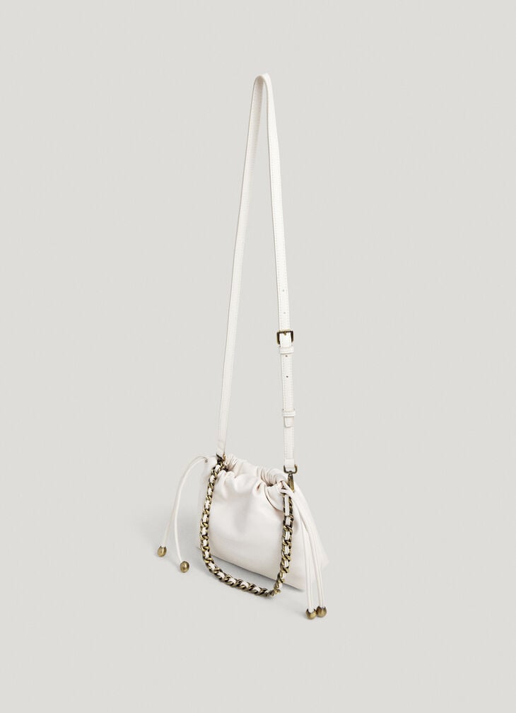 Pepe Jeans Leather Effect Hobo Bag