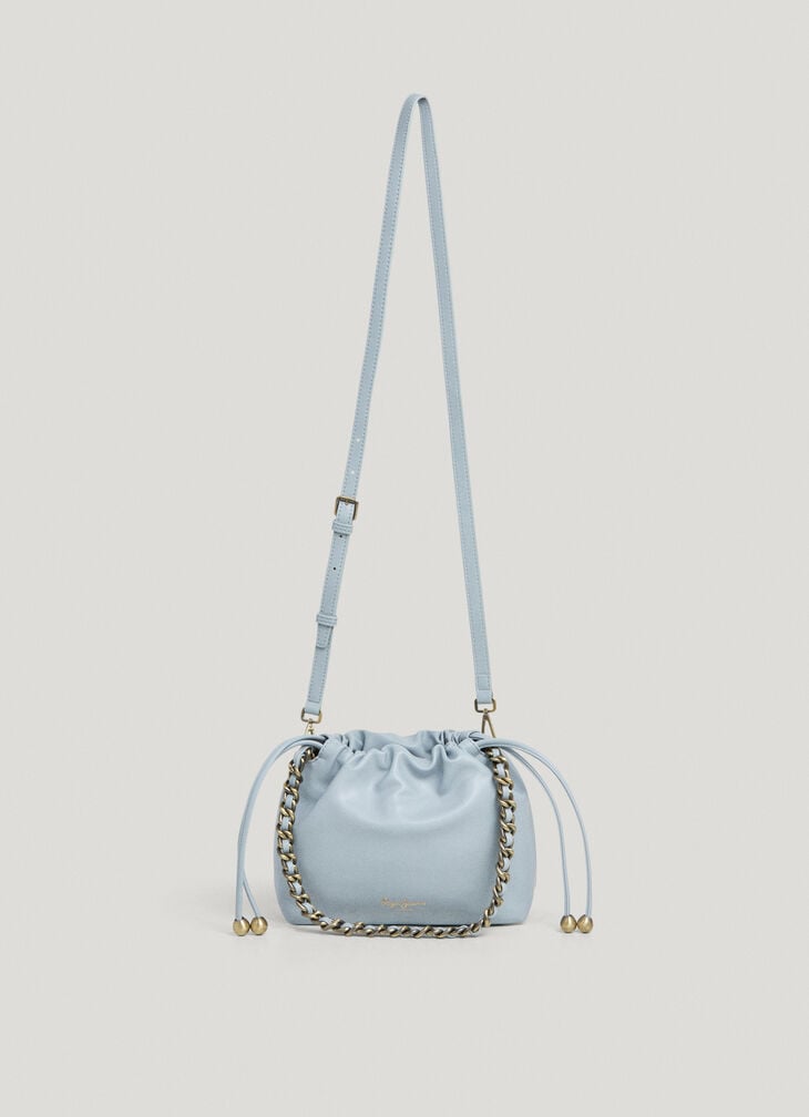 Pepe Jeans Leather Effect Hobo Bag