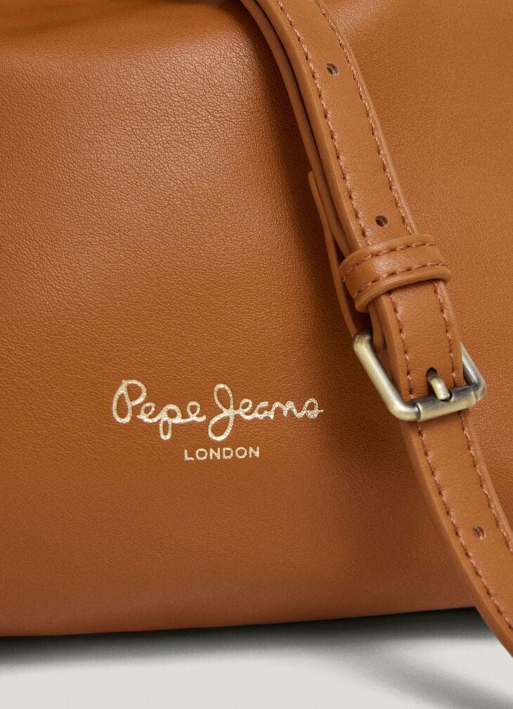 Pepe Jeans Leather Effect Hobo Bag