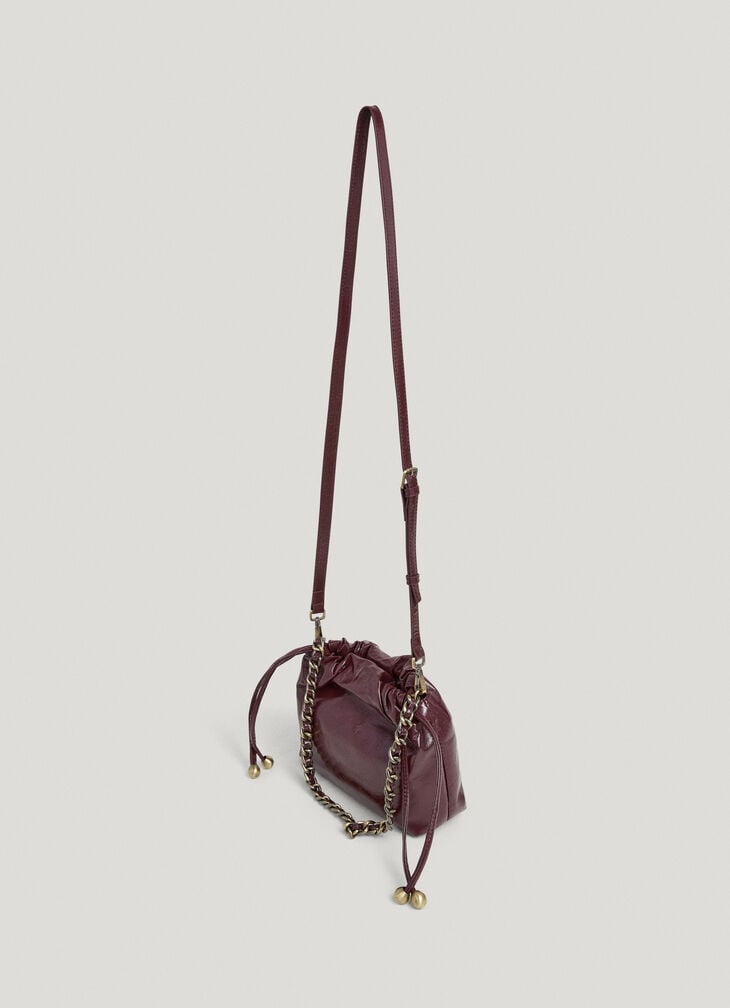 Pepe Jeans Leather Effect Hobo Bag
