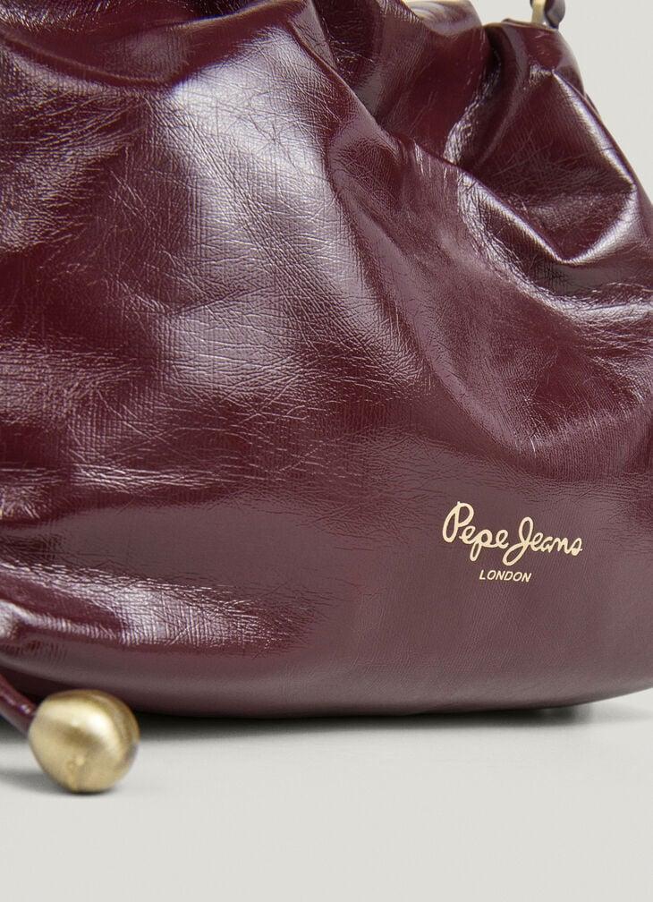 Pepe Jeans Leather Effect Hobo Bag