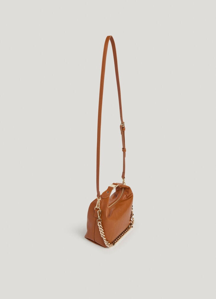 Pepe Jeans Leather Effect Hobo Bag