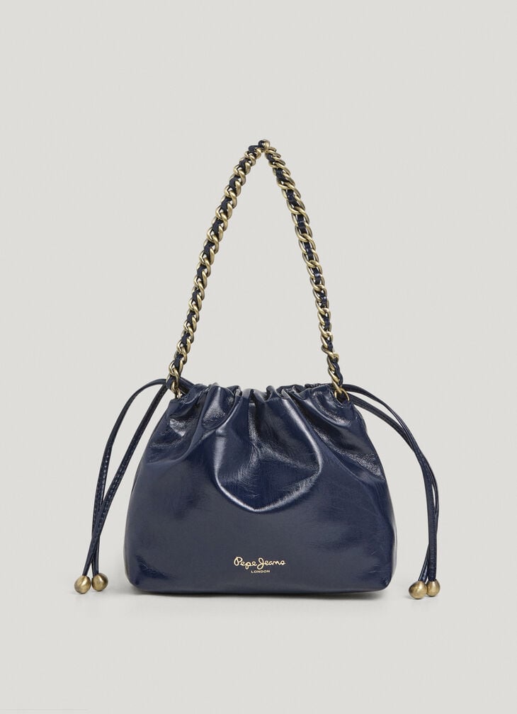 Pepe Jeans leather effect hobo bag