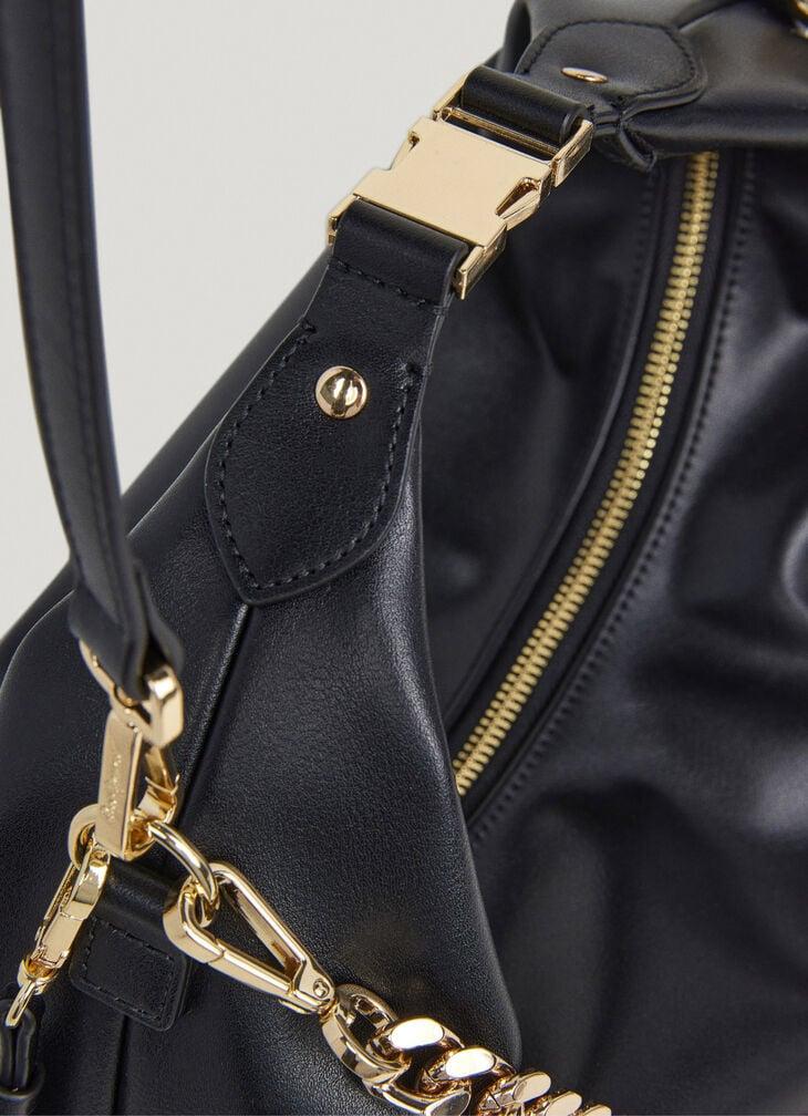 Pepe Jeans Leather Effect Hobo Bag