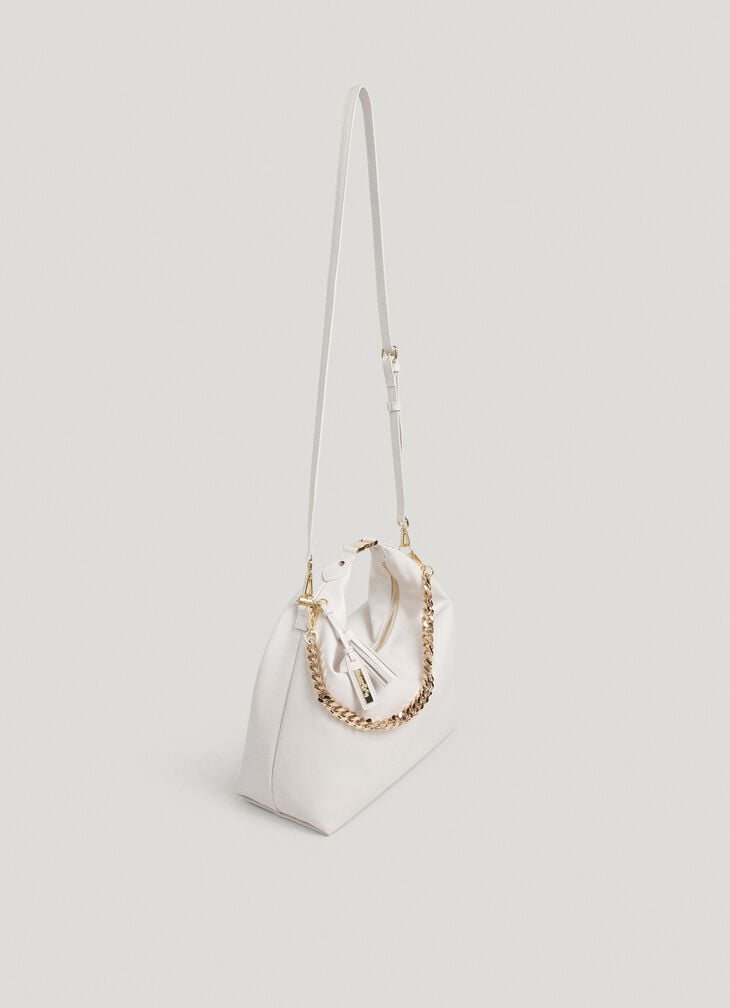 Pepe Jeans Leather Effect Hobo Bag