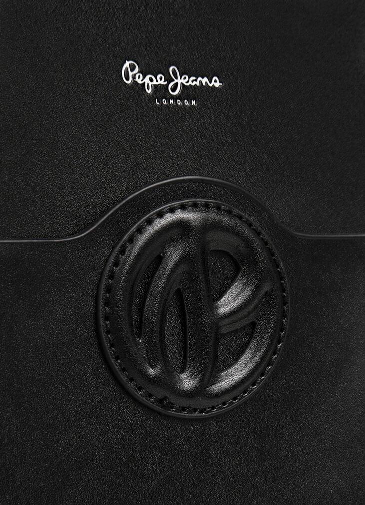 Pepe Jeans Leather Effect Shopper Bag