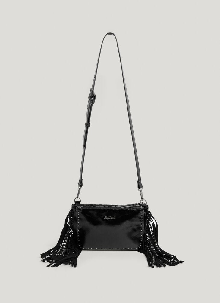 Pepe Jeans Leather Effect Shoulder Bag